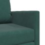 Sofá cama Verde oscuro 74 x 77 x 81 cm Terciopelo en Sofás | Comprar online en Foru.es