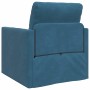 Sofá cama Azul 74 x 77 x 81 cm Terciopelo en Sofás | Comprar online en Foru.es