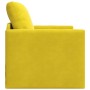 Sofá cama Amarillo oscuro 74 x 77 x 81 cm Terciopelo en Sofás | Comprar online en Foru.es