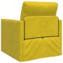 Sofá cama Amarillo oscuro 74 x 77 x 81 cm Terciopelo en Sofás | Comprar online en Foru.es