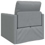 Sofá cama Gris Claro 74 x 77 x 81 cm tela en Sofás | Comprar online en Foru.es