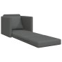 Sofá cama Gris oscuro 74 x 77 x 81 cm tela en Sofás | Comprar online en Foru.es