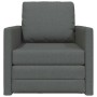 Sofá cama Gris oscuro 74 x 77 x 81 cm tela en Sofás | Comprar online en Foru.es