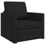 Sofá cama Negro 74 x 77 x 81 cm tela en Sofás | Comprar online en Foru.es