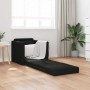 Sofá cama Negro 74 x 77 x 81 cm tela en Sofás | Comprar online en Foru.es