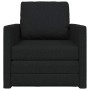 Sofá cama Negro 74 x 77 x 81 cm tela en Sofás | Comprar online en Foru.es