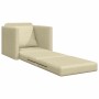 Sofá cama Crema 74 x 77 x 81 cm tela en Sofás | Comprar online en Foru.es