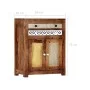 Aparador de madera maciza de sheesham 60x30x75 cm de vidaXL, Aparadores - Ref: Foro24-247730, Precio: 212,74 €, Descuento: %