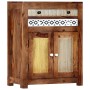 Aparador de madera maciza de sheesham 60x30x75 cm de vidaXL, Aparadores - Ref: Foro24-247730, Precio: 215,94 €, Descuento: %