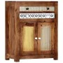 Aparador de madera maciza de sheesham 60x30x75 cm de vidaXL, Aparadores - Ref: Foro24-247730, Precio: 212,74 €, Descuento: %