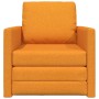Sofá cama Amarillo oscuro 74 x 77 x 81 cm tela en Sofás | Comprar online en Foru.es