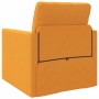 Sofá cama Amarillo oscuro 74 x 77 x 81 cm tela en Sofás | Comprar online en Foru.es