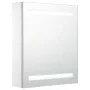 Mueble de baño con espejo LED 50x13,5x60 cm de vidaXL, Tocadores de baño - Ref: Foro24-285115, Precio: 106,31 €, Descuento: %
