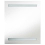 Mueble de baño con espejo LED 50x13,5x60 cm de vidaXL, Tocadores de baño - Ref: Foro24-285115, Precio: 108,42 €, Descuento: %