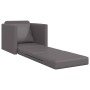 Sofá cama Gris 74 x 77 x 81 cm Cuero artificial en Sofás | Comprar online en Foru.es