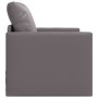 Sofá cama Gris 74 x 77 x 81 cm Cuero artificial en Sofás | Comprar online en Foru.es