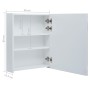 Mueble de baño con espejo LED 50x13,5x60 cm de vidaXL, Tocadores de baño - Ref: Foro24-285115, Precio: 108,42 €, Descuento: %