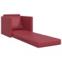 Sofá cama Rojo vino 74 x 77 x 81 cm Cuero artificial en Sofás | Comprar online en Foru.es