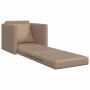 Sofá cama Capuchino 74 x 77 x 81 cm Cuero artificial en Sofás | Comprar online en Foru.es