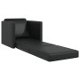 Sofá cama Negro 74 x 77 x 81 cm Cuero artificial en Sofás | Comprar online en Foru.es