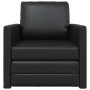 Sofá cama Negro 74 x 77 x 81 cm Cuero artificial en Sofás | Comprar online en Foru.es
