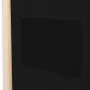 Biombo divisor de 5 paneles de tela negro 200x170x4 cm de vidaXL, Divisores de ambientes - Ref: Foro24-248185, Precio: 78,49 ...