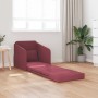 Sofá cama Rojo vino 65 x 80 x 83 cm tela en Sofás | Comprar online en Foru.es