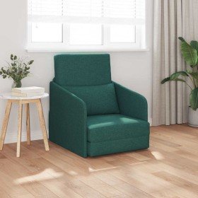 Sofá cama Verde oscuro 65 x 80 x 83 cm tela en Sofás | Comprar online en Foru.es