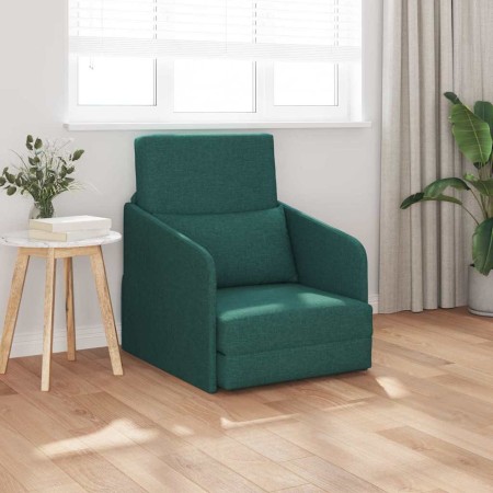 Sofá cama Verde oscuro 65 x 80 x 83 cm tela en Sofás | Comprar online en Foru.es