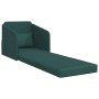 Sofá cama Verde oscuro 65 x 80 x 83 cm tela en Sofás | Comprar online en Foru.es