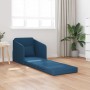 Sofá cama Azul 65 x 80 x 83 cm tela en Sofás | Comprar online en Foru.es