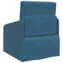 Sofá cama Azul 65 x 80 x 83 cm Terciopelo en Sofás | Comprar online en Foru.es