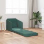 Sofá cama Verde oscuro 65 x 80 x 83 cm Terciopelo en Sofás | Comprar online en Foru.es