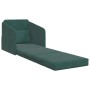 Sofá cama Verde oscuro 65 x 80 x 83 cm Terciopelo en Sofás | Comprar online en Foru.es