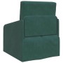 Sofá cama Verde oscuro 65 x 80 x 83 cm Terciopelo en Sofás | Comprar online en Foru.es