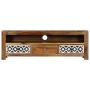 Mueble para TV madera maciza de sheesham 120x30x40 cm de vidaXL, Muebles TV - Ref: Foro24-248093, Precio: 153,88 €, Descuento: %