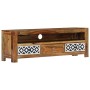 Mueble para TV madera maciza de sheesham 120x30x40 cm de vidaXL, Muebles TV - Ref: Foro24-248093, Precio: 153,88 €, Descuento: %