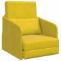 Sofá cama Amarillo 65 x 80 x 83 cm Terciopelo en Sofás | Comprar online en Foru.es