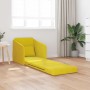 Sofá cama Amarillo 65 x 80 x 83 cm Terciopelo en Sofás | Comprar online en Foru.es