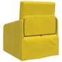 Sofá cama Amarillo 65 x 80 x 83 cm Terciopelo en Sofás | Comprar online en Foru.es
