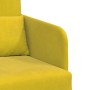 Sofá cama Amarillo 65 x 80 x 83 cm Terciopelo en Sofás | Comprar online en Foru.es