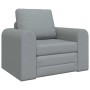 Sofá cama Gris claro 98 x 71 x 83 cm tela en Sofás | Comprar online en Foru.es