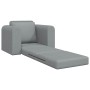 Sofá cama Gris claro 98 x 71 x 83 cm tela en Sofás | Comprar online en Foru.es