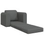 Sofá cama Gris oscuro 98 x 71 x 83 cm tela en Sofás | Comprar online en Foru.es