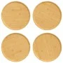 Platos para pizza 4 uds bambú Ø32x1,5 cm de vidaXL, Moldes para pizza - Ref: Foro24-352769, Precio: 43,22 €, Descuento: %