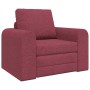 Sofá cama Rojo vino 98 x 71 x 83 cm tela en Sofás | Comprar online en Foru.es