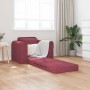 Sofá cama Rojo vino 98 x 71 x 83 cm tela en Sofás | Comprar online en Foru.es