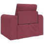 Sofá cama Rojo vino 98 x 71 x 83 cm tela en Sofás | Comprar online en Foru.es