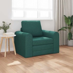Sofá cama Verde oscuro 98 x 71 x 83 cm tela en Sofás | Comprar online en Foru.es
