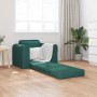 Sofá cama Verde oscuro 98 x 71 x 83 cm tela en Sofás | Comprar online en Foru.es